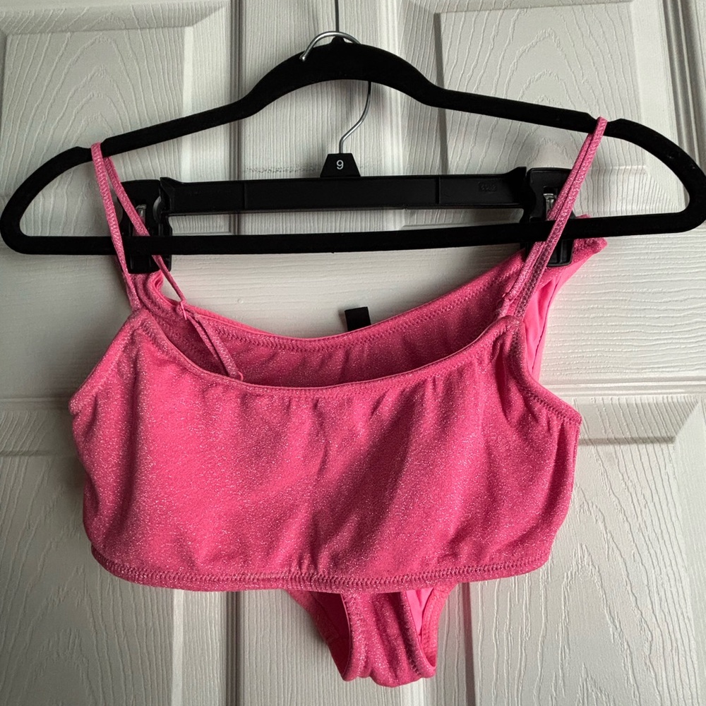 TRIANGL pink sparkly set